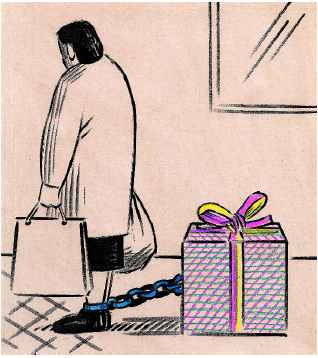 "Cadena perpetua" (Cajero Autom&aacute;tico-El Roto. El Pa&iacute;s 07.01.2007)